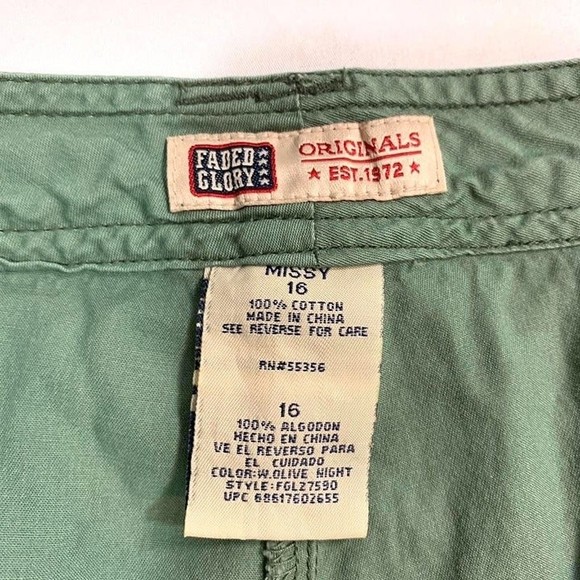 Vintage Faded Glory Cargo Mini Skirt - Picture 4 of 4